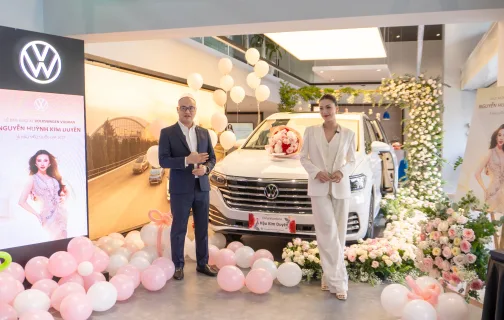 Volkswagen Việt Nam đồng hành cùng Á Hậu Siêu Quốc Gia 2022 Nguyễn Huỳnh Kim Duyên